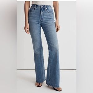 Madewell The Tall Perfect Vintage Flare Jean in Tarlow Wash  TALL 30 /